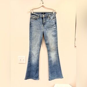 🔥For all Man Kind Women's Blue Flared Jeans🔥